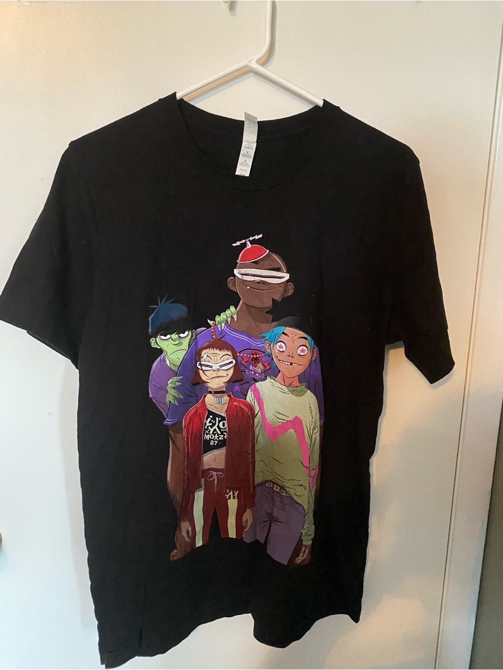 Gorillaz Graphic Tee - Black Crew Neck